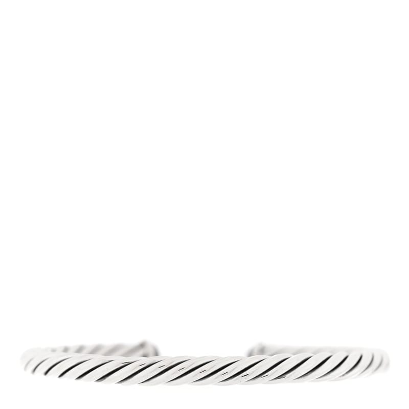срібло 925 14K жовте золото Hematite 6mm Cable Classic браслет браслет