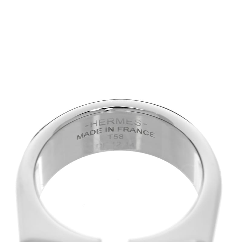 Stainless Steel Lacquer Etrier каблучка 58 8.25 чорний
