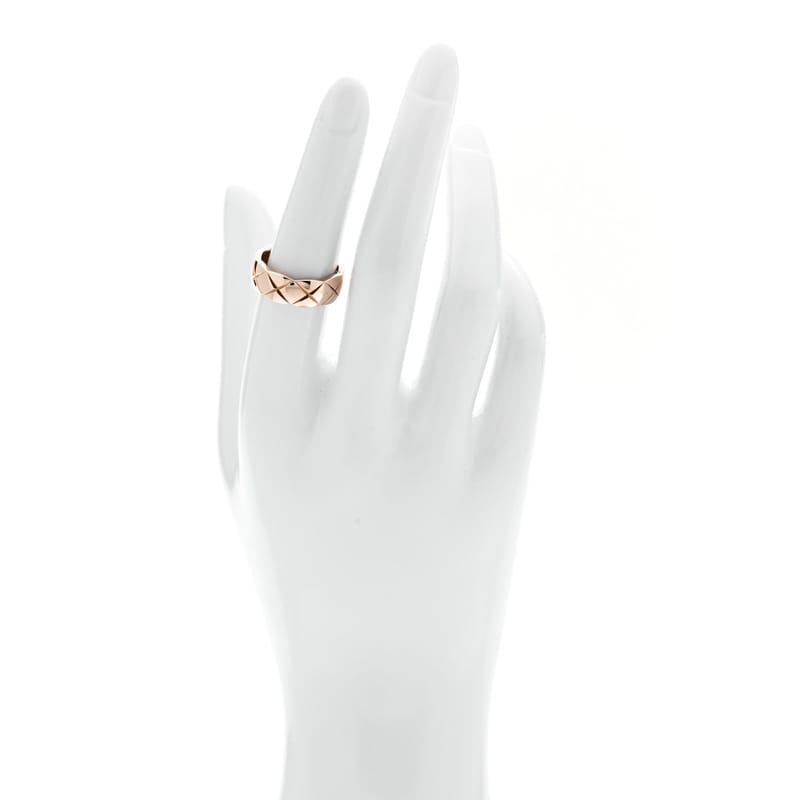 18K Beige золото Small Coco Crush каблучка 53 6.5