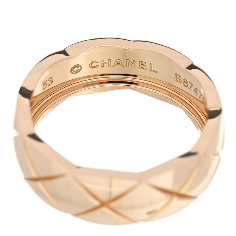 18K Beige золото Small Coco Crush каблучка 53 6.5