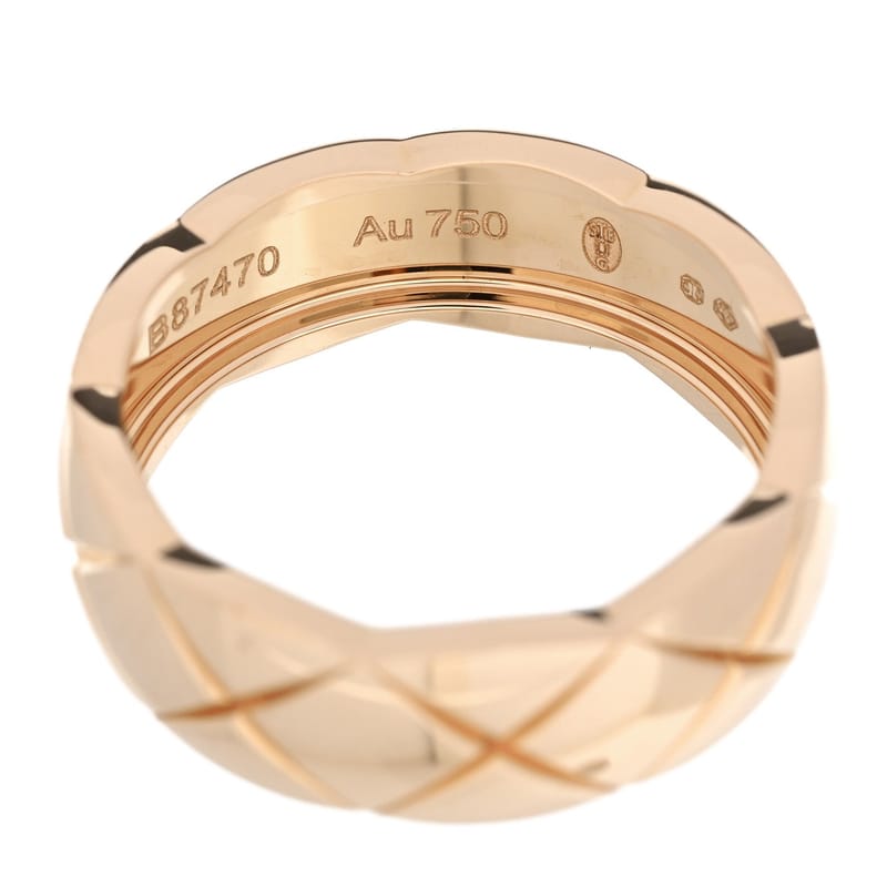 18K Beige золото Small Coco Crush каблучка 53 6.5