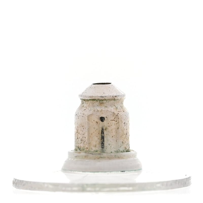 Resin Crystal CC Star Perfume Bottle Drop сережки срібло Pink