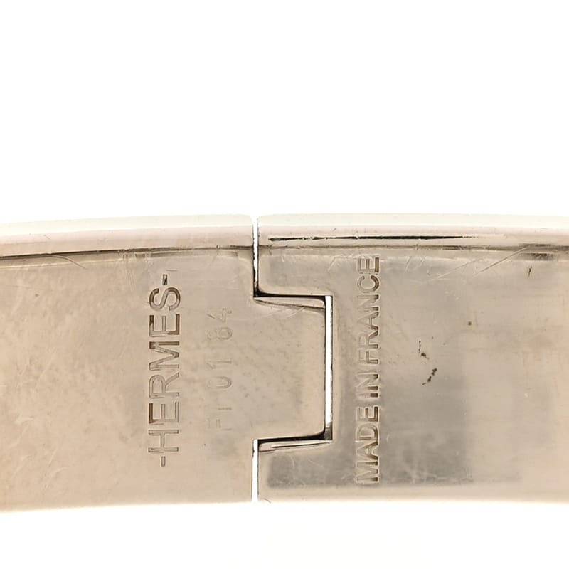 Enamel Narrow Clic Clac H браслет GM Vert Veronese