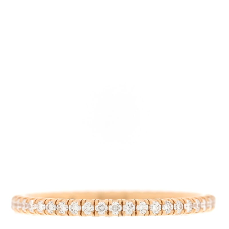 18K жовте золото діамант 1.5mm Etincelle de Cartier Wedding обручка каблучка 49 5
