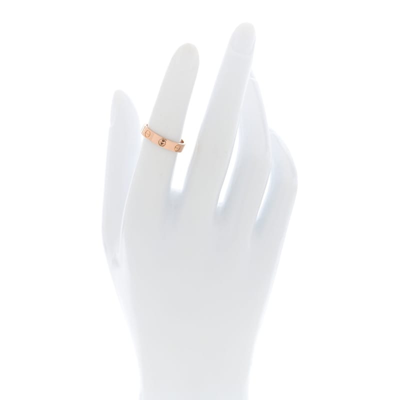 18K рожеве золото 3.5mm LOVE Wedding обручка каблучка 50 5.25