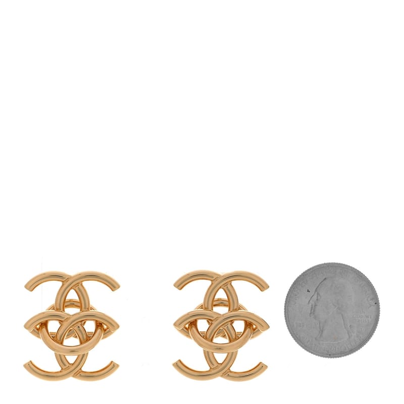 Metal CC Drop сережки золото