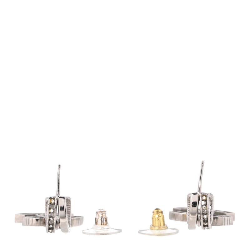 Crystal CC Drop сережки срібло