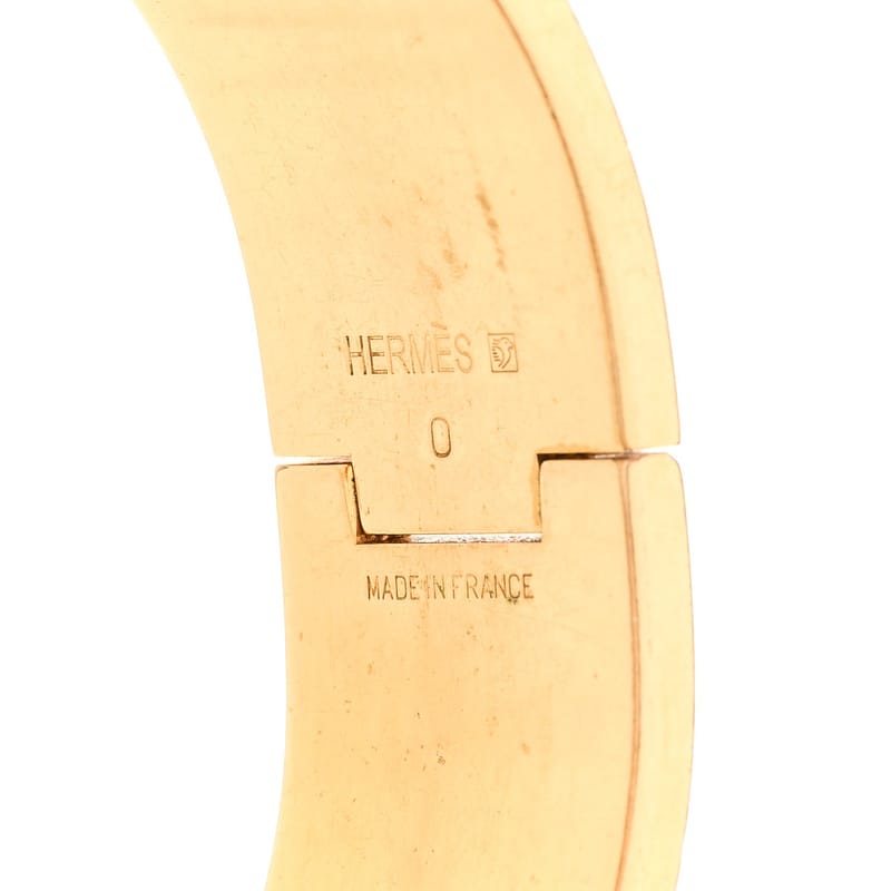 Enamel Wide Clic Clac H браслет PM Orange