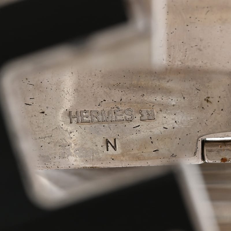 Enamel Extra Wide Clic Clac H браслет GM чорний