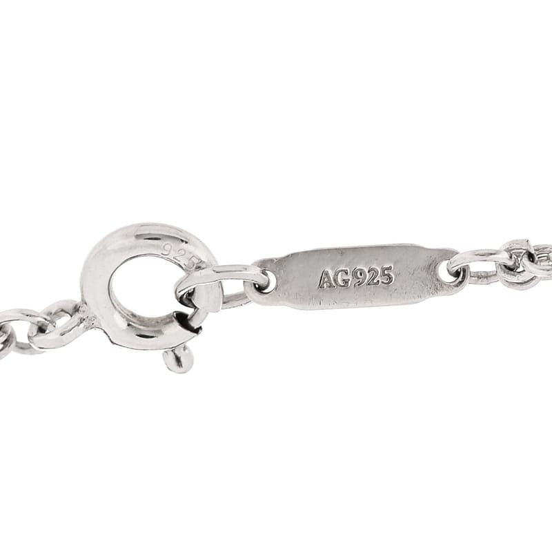 срібло 925 Enamel Infinity браслет Blue