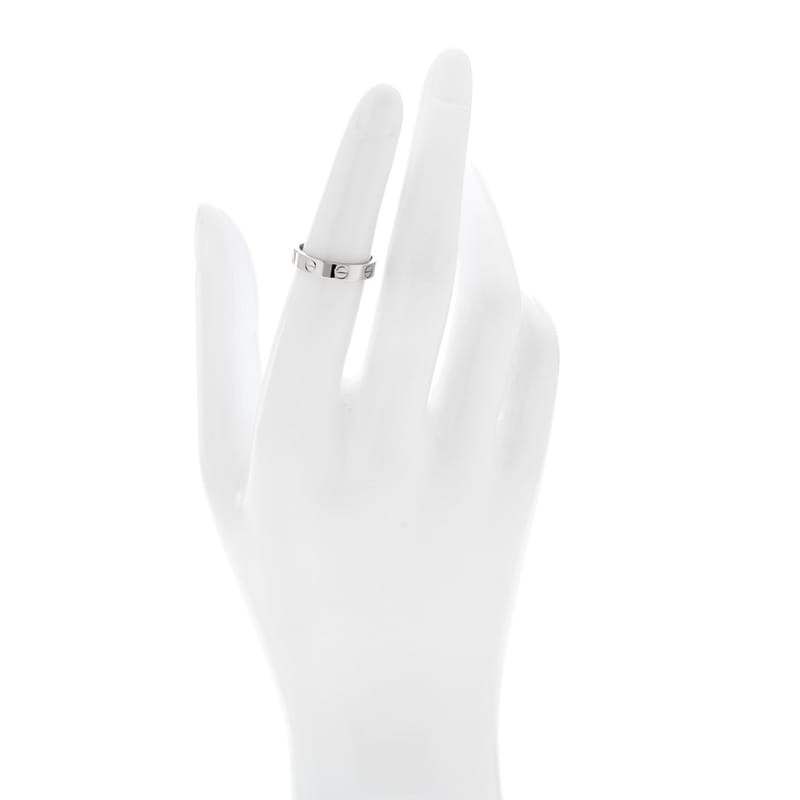 18K біле золото 3.5mm LOVE Wedding обручка каблучка 50 5.25