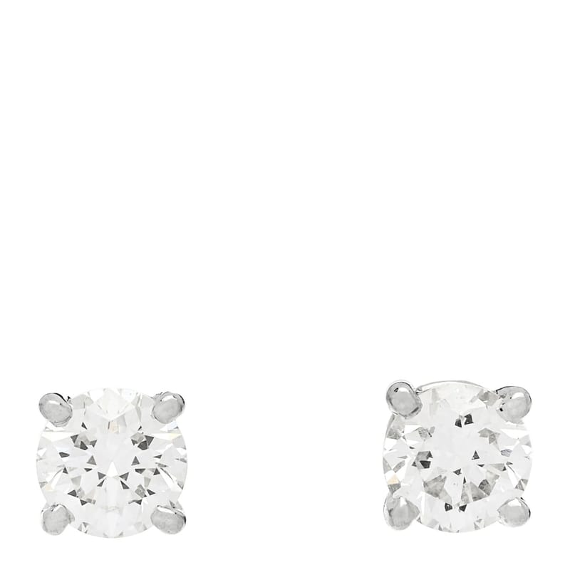 платина діамант .25ctw Solitaire сережки