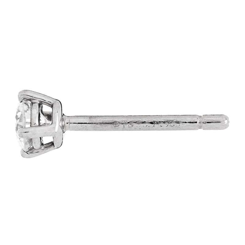 платина діамант .25ctw Solitaire сережки