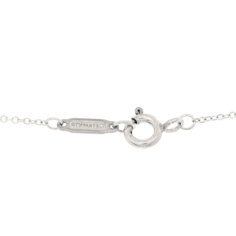 срібло 925 Enamel Heart Key підвіска кольє Blue