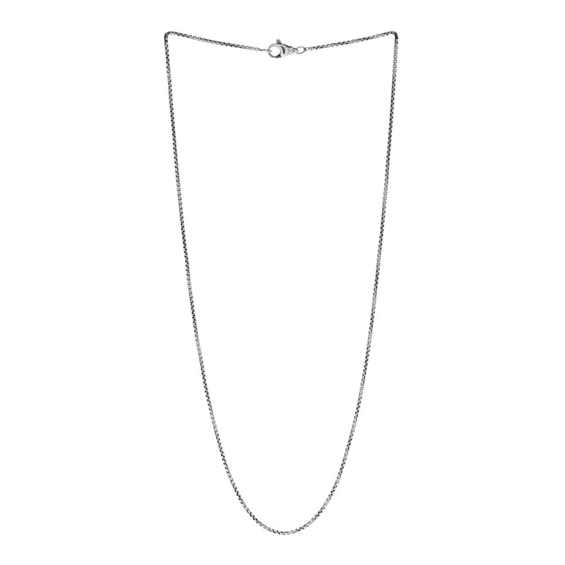 срібло 925 1.7mm Baby Box ланцюг кольє 22"