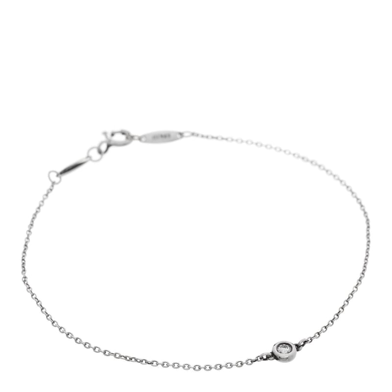 срібло 925 діамант .05ct Elsa Peretti діаманти by the Yard браслет