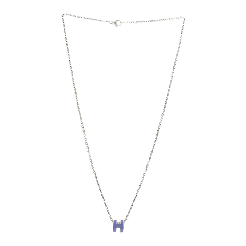 Lacquered Palladium Mini Pop H підвіска кольє Lilas