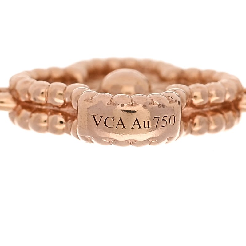 18K рожеве золото 6 Motifs Sweet Alhambra браслет