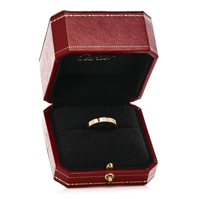 18K жовте золото 3.5mm LOVE Wedding обручка каблучка 63 10.25