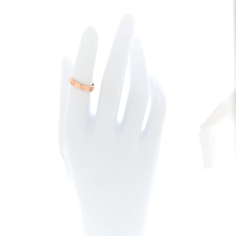 18K рожеве золото 3.5mm LOVE Wedding обручка каблучка 50 5.25