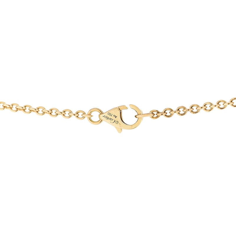 18K жовте золото Interlocking LOVE кольє