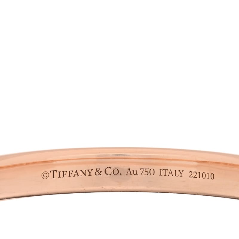 18K рожеве золото Tiffany Lock браслет браслет