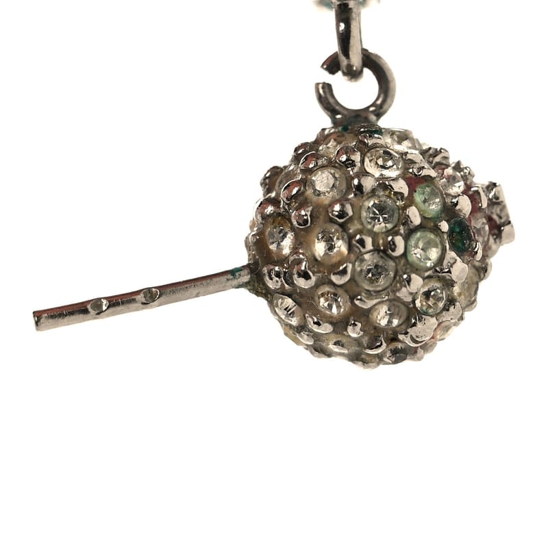 Crystal CC Drop сережки срібло