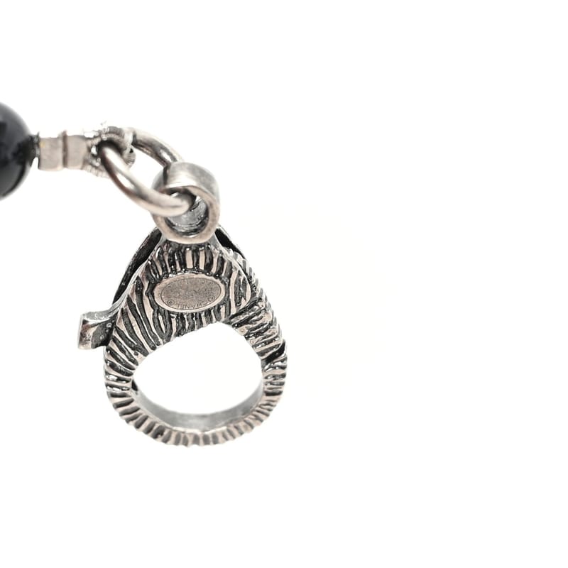 перлина Beaded Crystal CC Camellia Short кольє Ruthenium чорний Pearly Grey