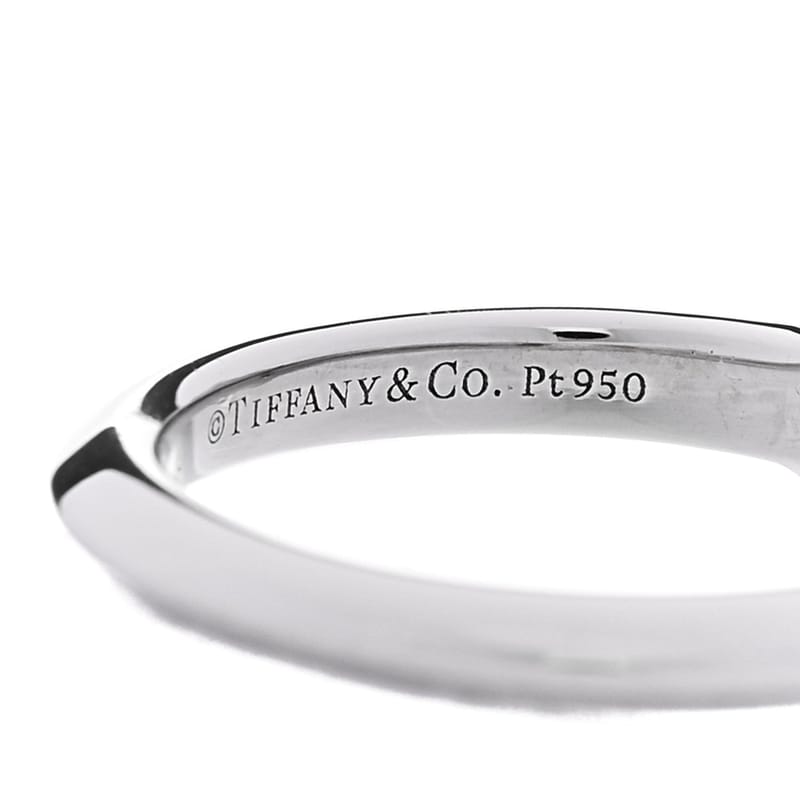 платина діамант 1.36ct Solitaire Engagement каблучка 45 3.25