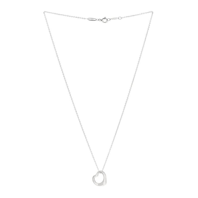срібло 925 16mm Elsa Peretti Open Heart підвіска кольє