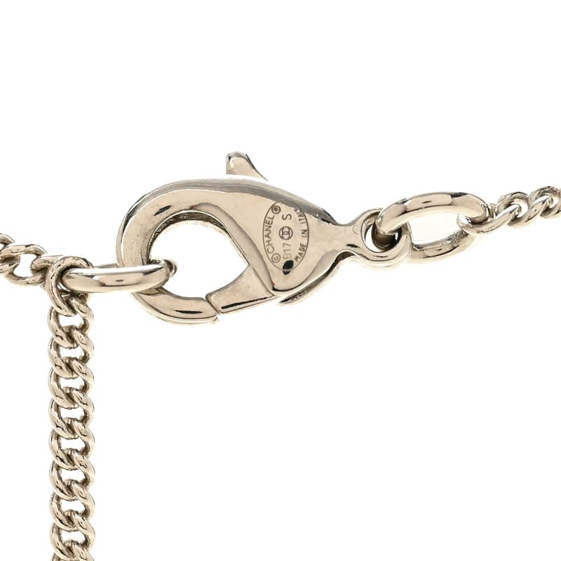 Crystal Strass Cross CC підвіска кольє срібло