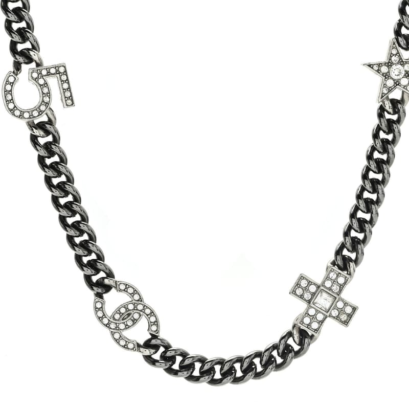 Crystal CC Lucky Symbols чокер кольє срібло