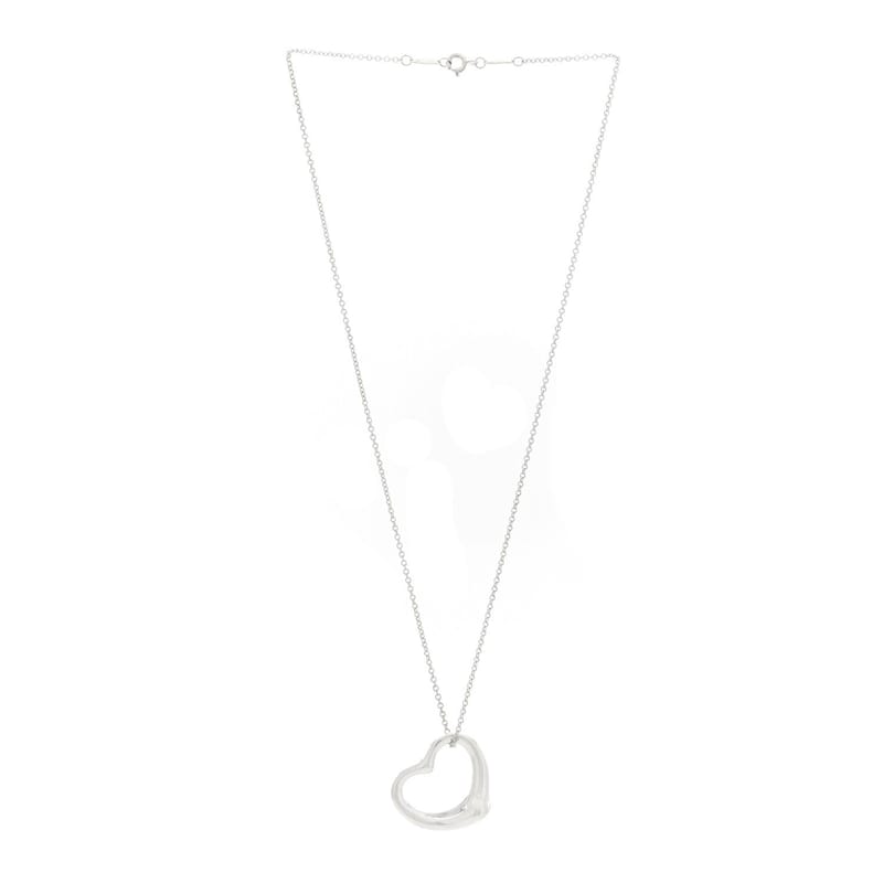 срібло 925 27mm Elsa Peretti Open Heart підвіска кольє