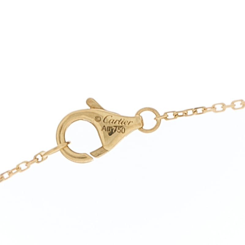 18K жовте золото діамант перламутр XS Amulette de Cartier підвіска кольє