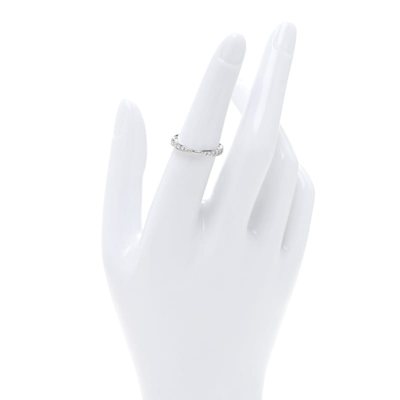 платина діамант Harmony Bead-set обручка каблучка 51 5.75