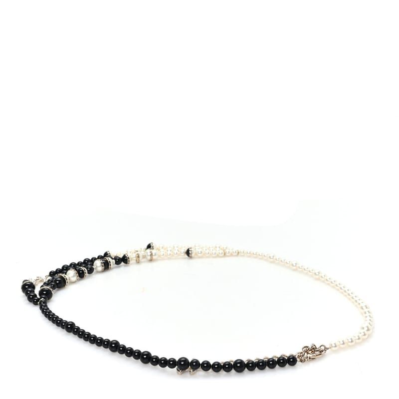 перлина Crystal Bead Divine Higness Belt білий чорний