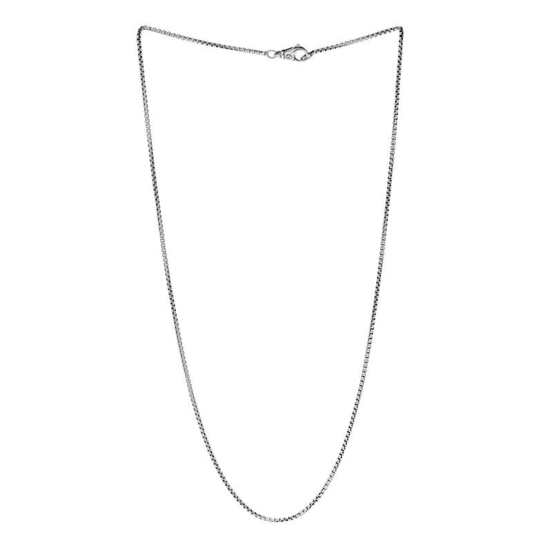 срібло 925 1.7mm Baby Box ланцюг кольє 20"