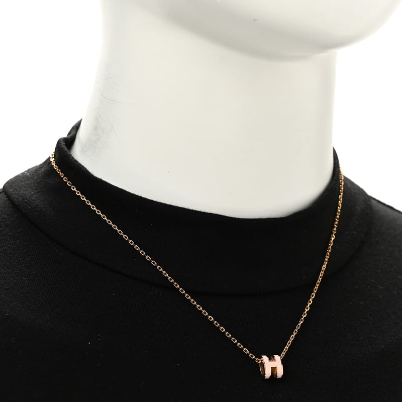 Lacquered рожеве золото Mini Pop H підвіска кольє рожевий Dragee