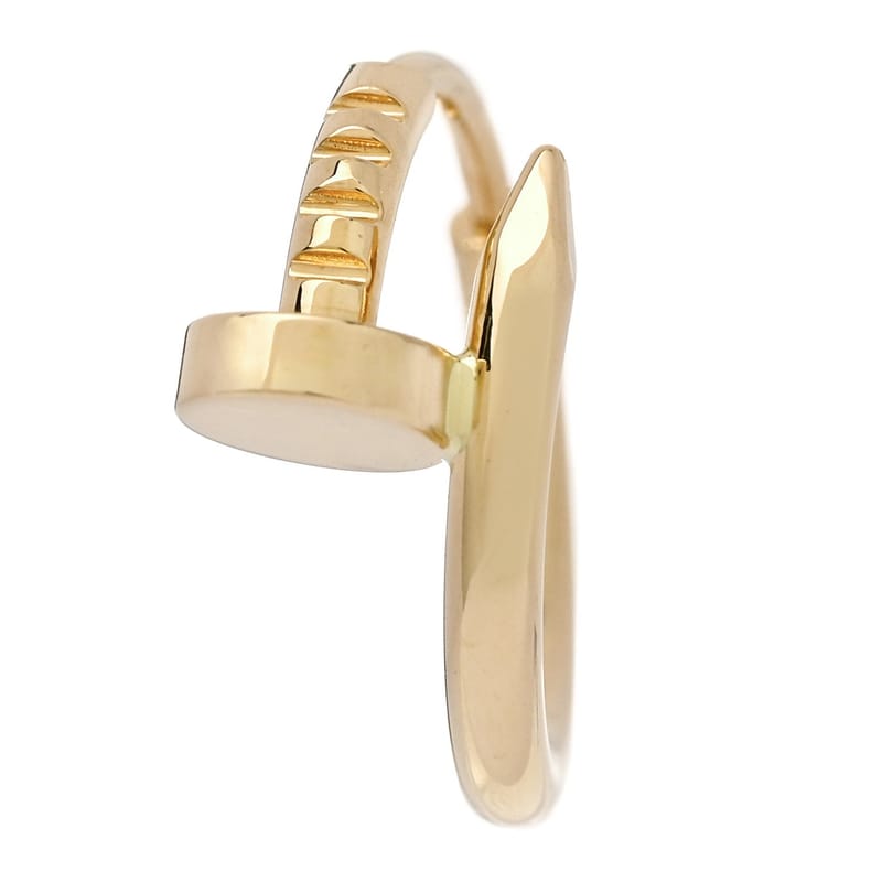 18K жовте золото Juste Un Clou Single Hoop сережки