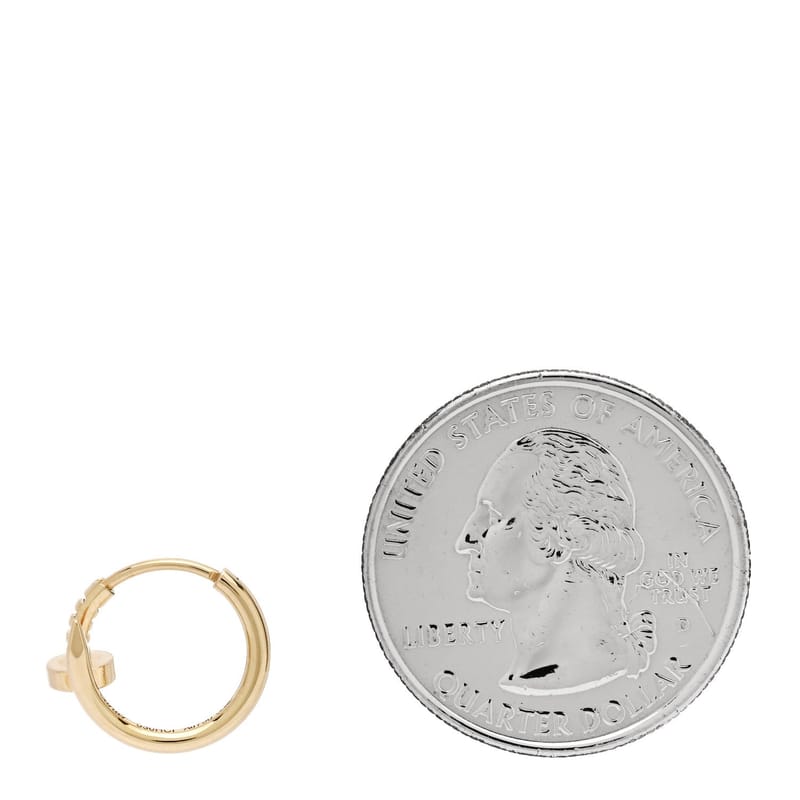 18K жовте золото Juste Un Clou Single Hoop сережки