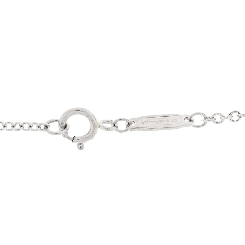 18K біле золото діамант Knot Pave кольє