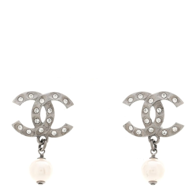 Ruthenium Crystal перлина CC Drop сережки
