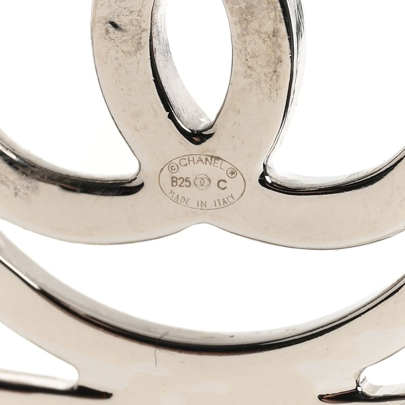 Metal Square CC сережки срібло