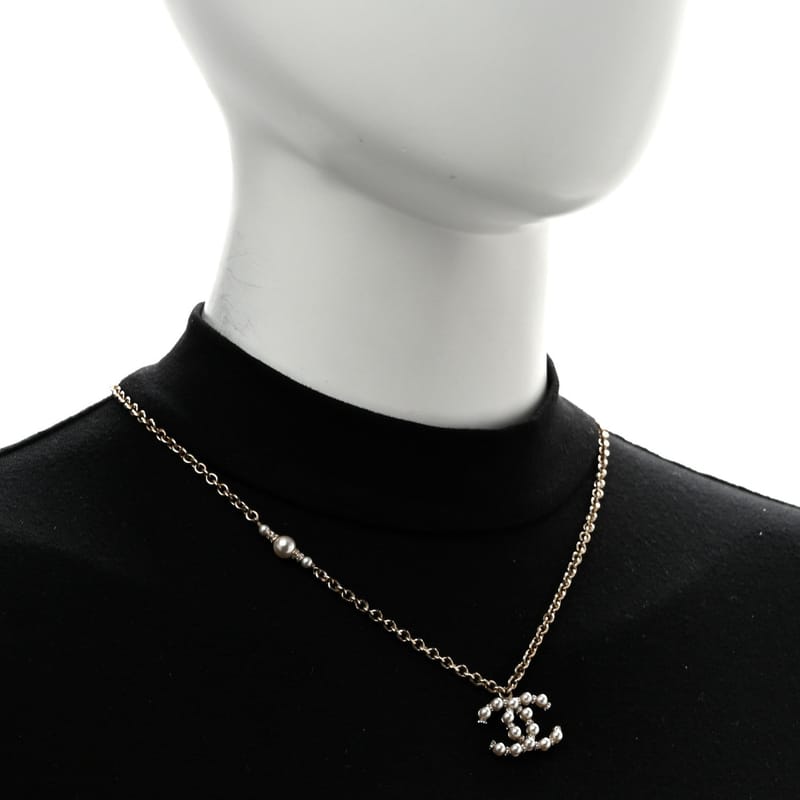Crystal перлина Nefertiti CC підвіска кольє золото