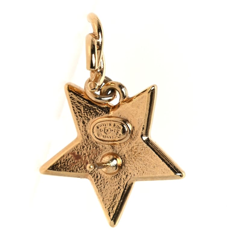 Metal Glitter Sparkle CC Star Drop сережки золото Navy Multicolor
