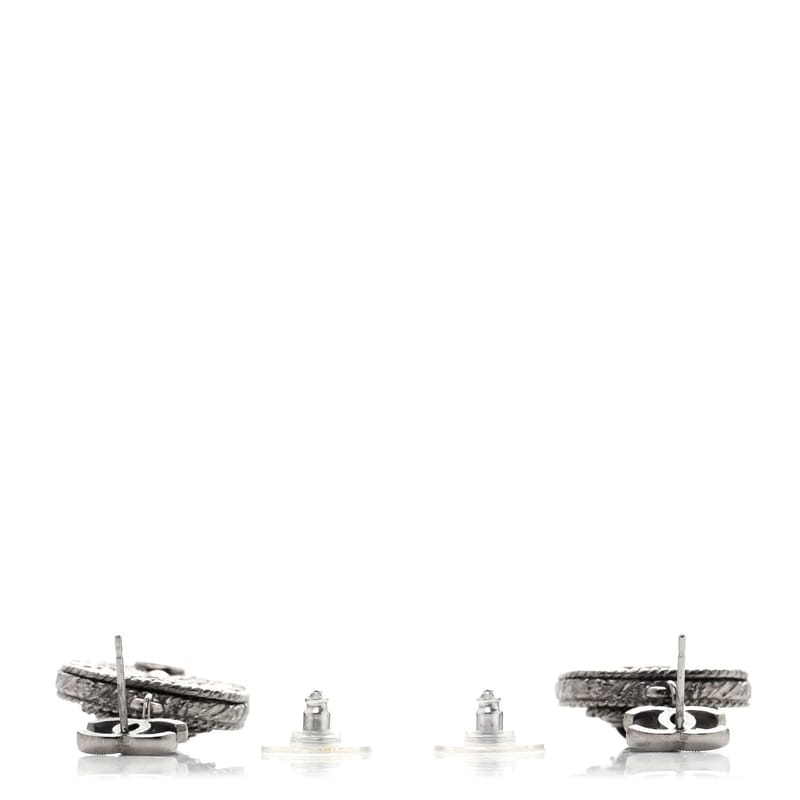 Metal Resin CC Drop сережки Ruthenium чорний
