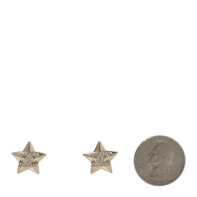 Crystal Star CC Stud сережки срібло