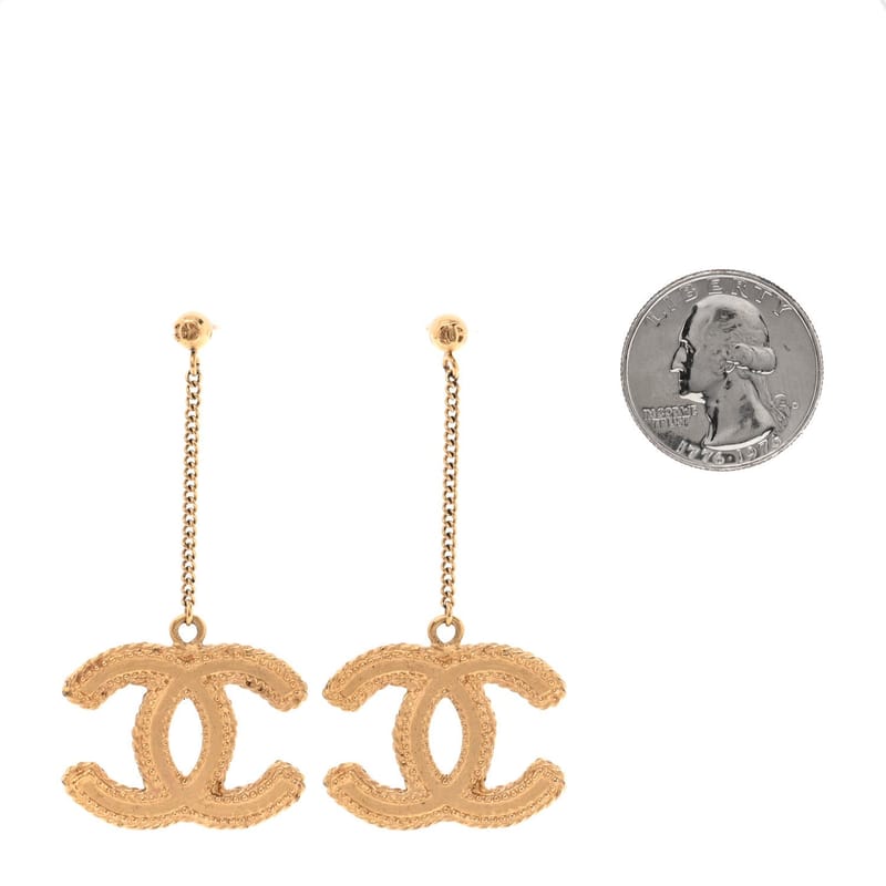 CC Drop сережки Matte золото