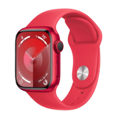 Смарт-годинник Apple Watch Series 9 GPS + Cellular 41mm PRODUCT RED Alu. Case w. PRODUCT RED Sport Band - M/L (MRY83)