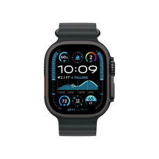 Смарт-годинник Apple Watch Ultra 2 GPS + Cellular 49mm Black Titanium Case w. Black Ocean Band (MX4P3)